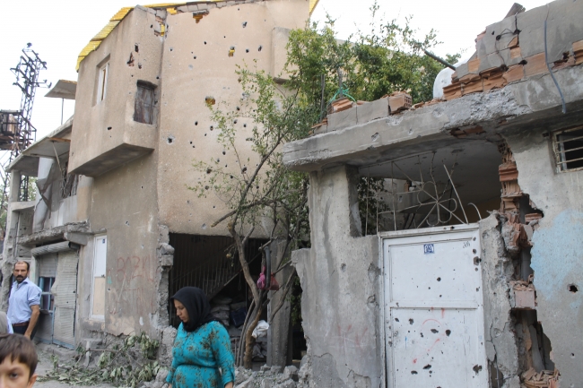 Operasyonun ardından Cizre sokakları... 14