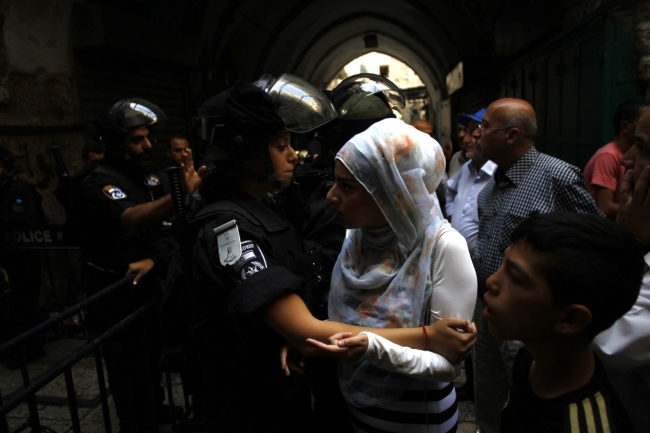 Mescidi Aksa'da İsrail zorbalığı 3