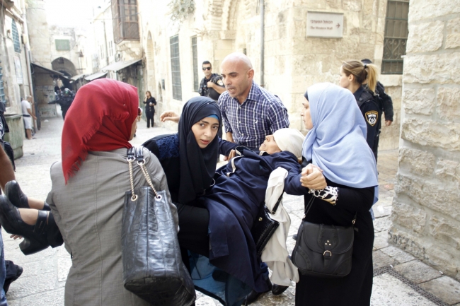 Mescidi Aksa'da İsrail zorbalığı 10