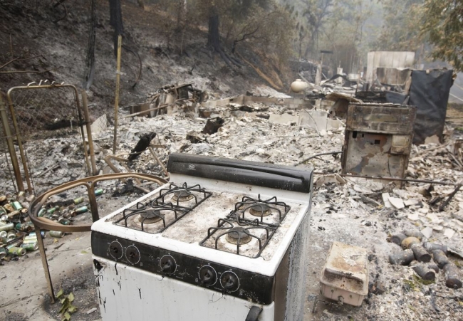 Kaliforniya yangına teslim oldu 6