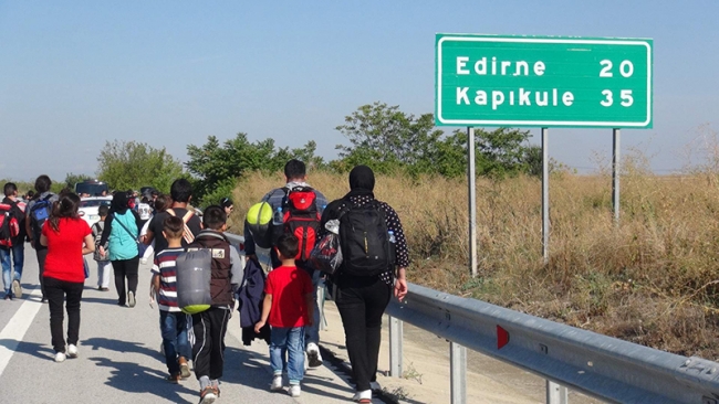 TEM'de mülteci seli! 16