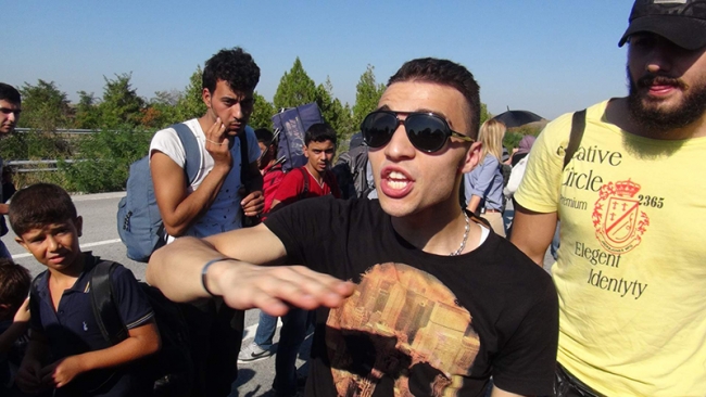 TEM'de mülteci seli! 9