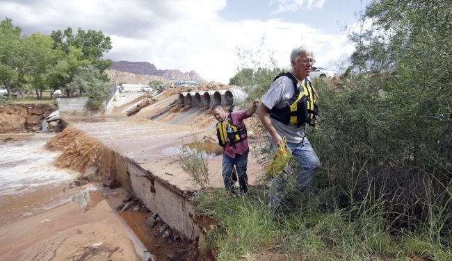 Utah'ta sel faciası: 16 ölü 3