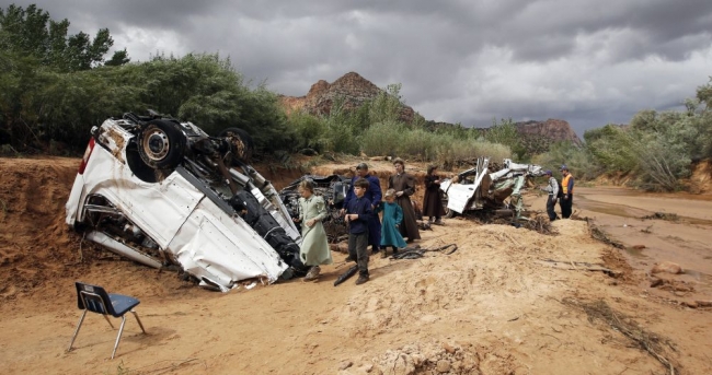 Utah'ta sel faciası: 16 ölü 7