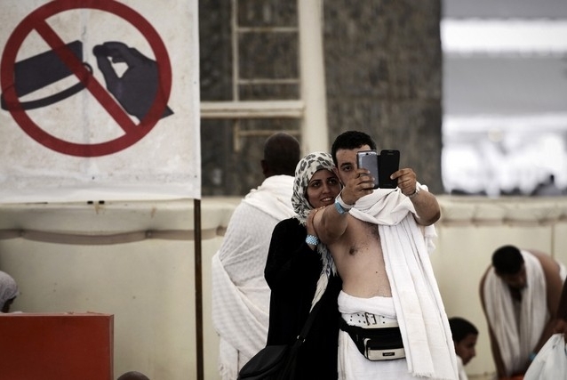 Selfie çılgınlığı Hac'da sürüyor 3