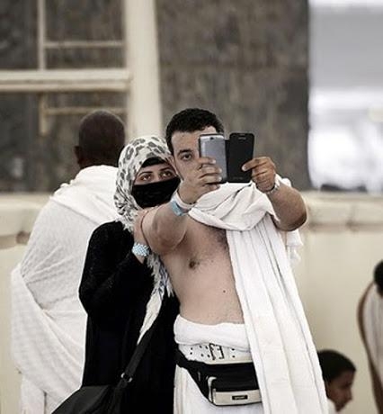 Selfie çılgınlığı Hac'da sürüyor 4