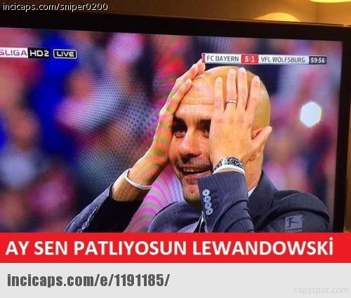 Lewandowski'nin attığı 5 gol sosyal medyayı salladı 3