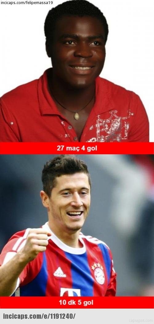 Lewandowski'nin attığı 5 gol sosyal medyayı salladı 1