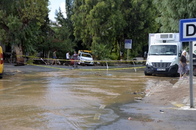 Bodrum'u sel vurdu! 1