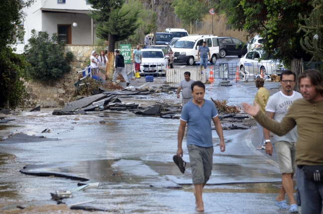 Bodrum'u sel vurdu! 2