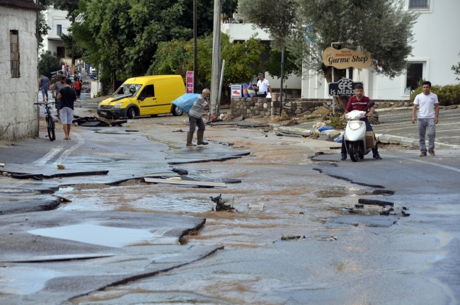 Bodrum'u sel vurdu! 5