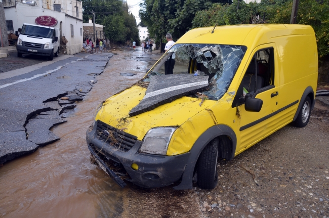 Bodrum'u sel vurdu! 6
