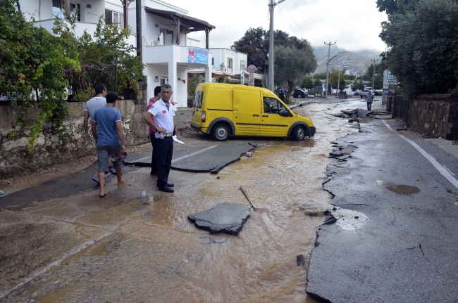 Bodrum'u sel vurdu! 8