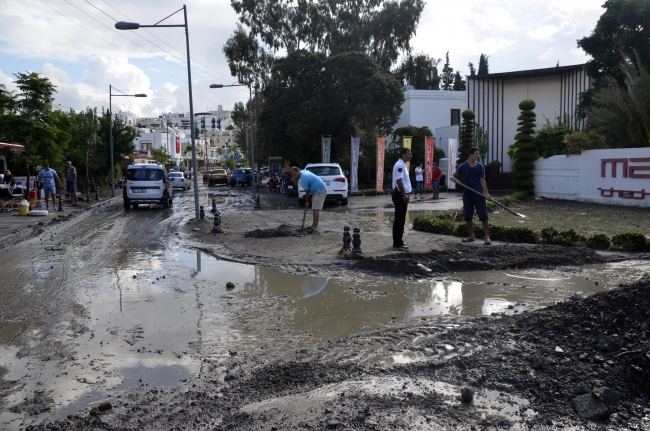 Bodrum'u sel vurdu! 9