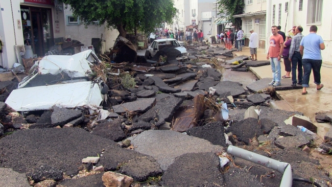 Bodrum'u sel vurdu! 24