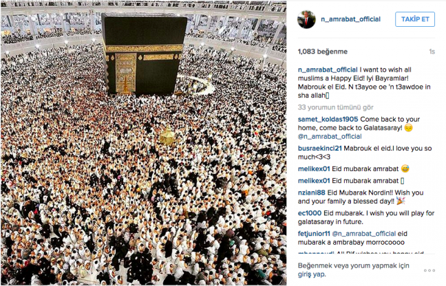 Spor dünyasından Kurban Bayramı mesajları 11