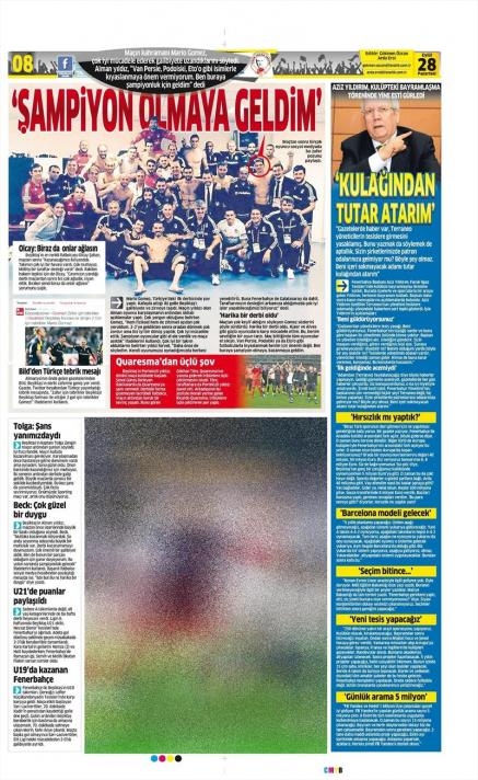 'Derbide bizi doğradılar' 19