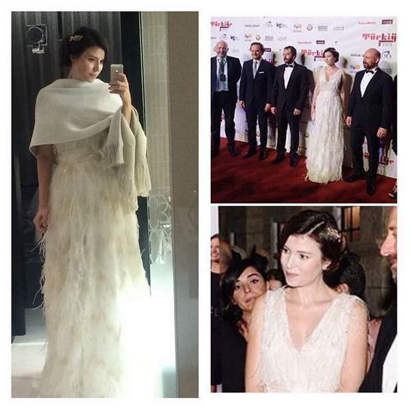 Instagram'da ünlüler: Düğün değil sade bir tören! 1