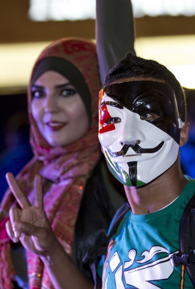 New York'ta Filistinlilerle dayanışma eylemi 12