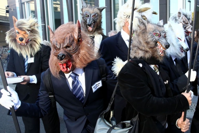 Berlin'de 250 bin kişilik protesto 11