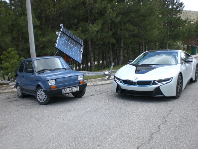 90 model külüstürden elektrikli araç yaptı 1