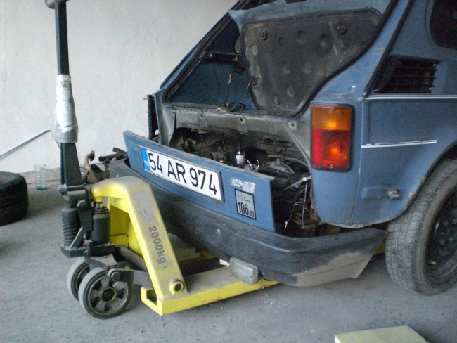 90 model külüstürden elektrikli araç yaptı 6