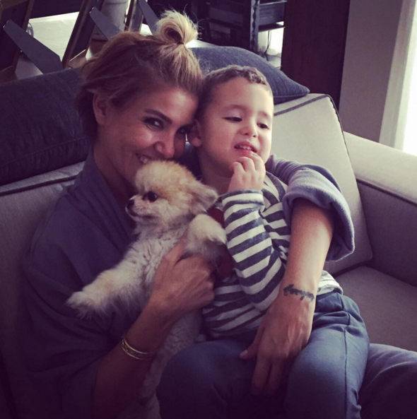 Instagram'da ünlüler: İşte Mustafa Ceceli'nin ikizi! 4