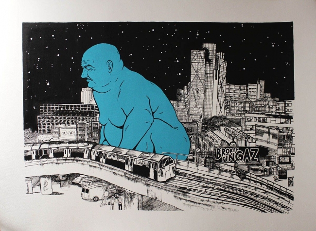 Evsizlikten galeri resamlığına bir sokak sanatçısı... 1