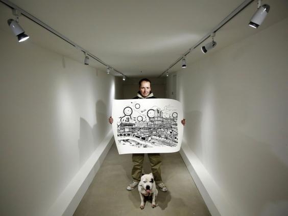 Evsizlikten galeri resamlığına bir sokak sanatçısı... 2