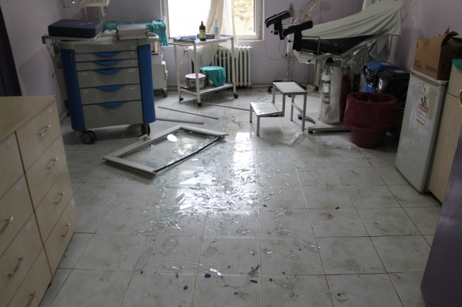Şemdinli'de PKK bombası hastaneyi harabeye çevirdi 10