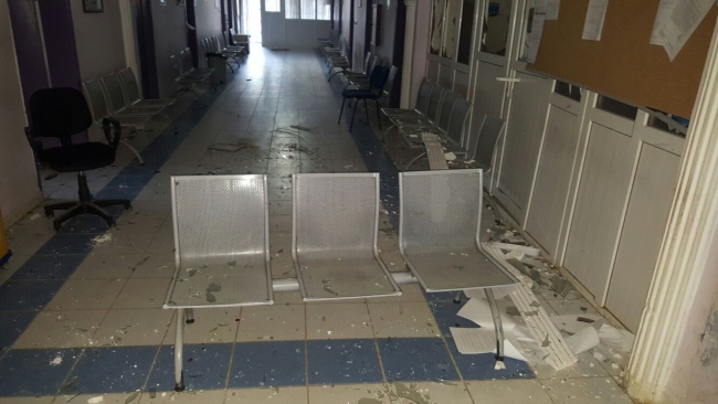 Şemdinli'de PKK bombası hastaneyi harabeye çevirdi 13