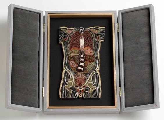 Eski kitaplardan anatomi kesitleri 4