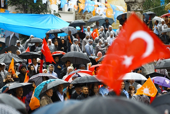 Beraber ıslandılar yağmurda! 21