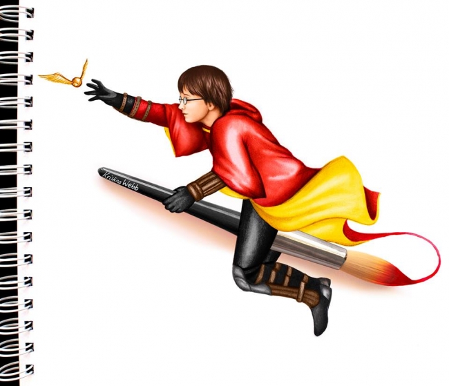 19 yaşındaki sanatçıdan malzemesi bol üç boyutlu çizimler 16