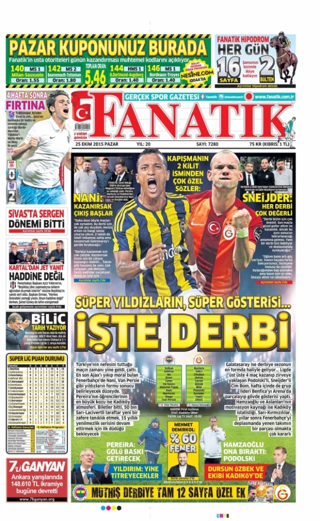 Türkiye dev derbiye kilitlendi 13