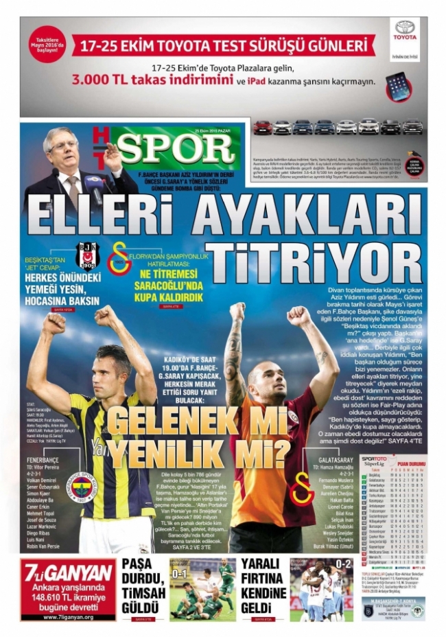 Türkiye dev derbiye kilitlendi 9