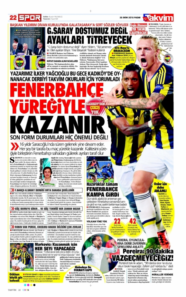 Türkiye dev derbiye kilitlendi 3