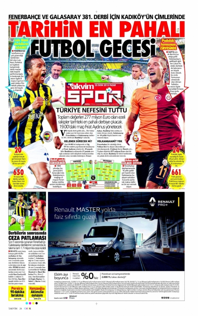 Türkiye dev derbiye kilitlendi 1