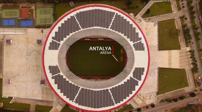 Antalyaspor yeni stadına kavuştu 11