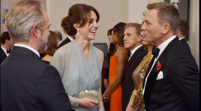 Düşes Catherine 'Bond' kadını oldu 1