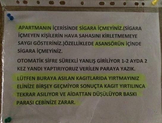 Komik apartman ilanları 7