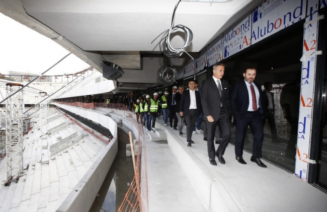 Vodafone Arena yükseliyor 12