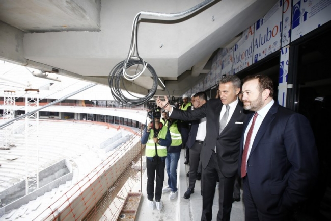 Vodafone Arena yükseliyor 11