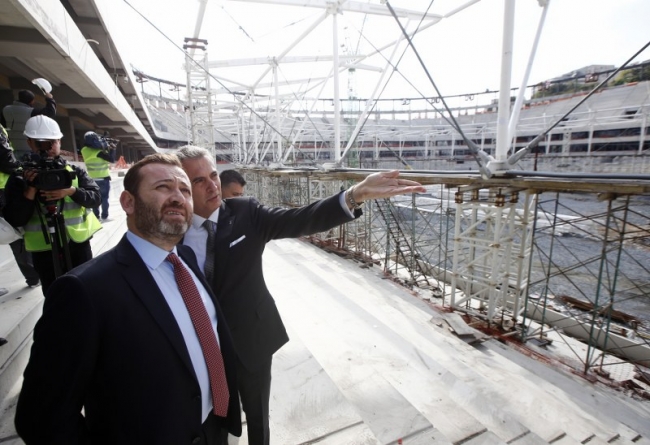 Vodafone Arena yükseliyor 10