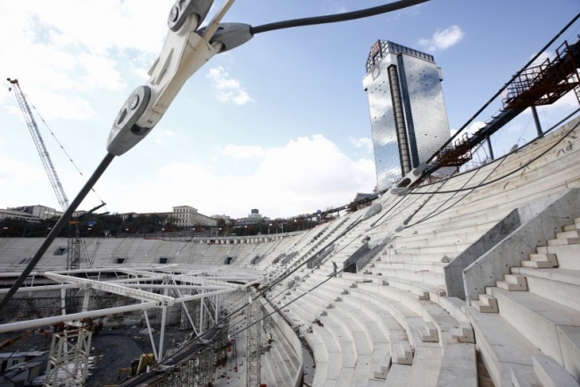 Vodafone Arena yükseliyor 7