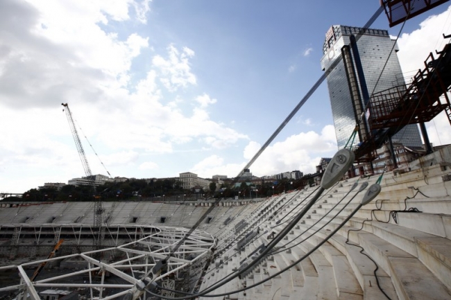 Vodafone Arena yükseliyor 6