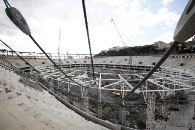 Vodafone Arena yükseliyor 5