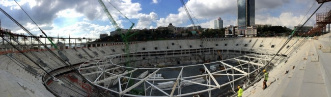Vodafone Arena yükseliyor 2