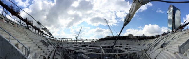 Vodafone Arena yükseliyor 1