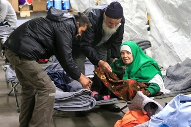 105 yaşında göçmen oldu 2